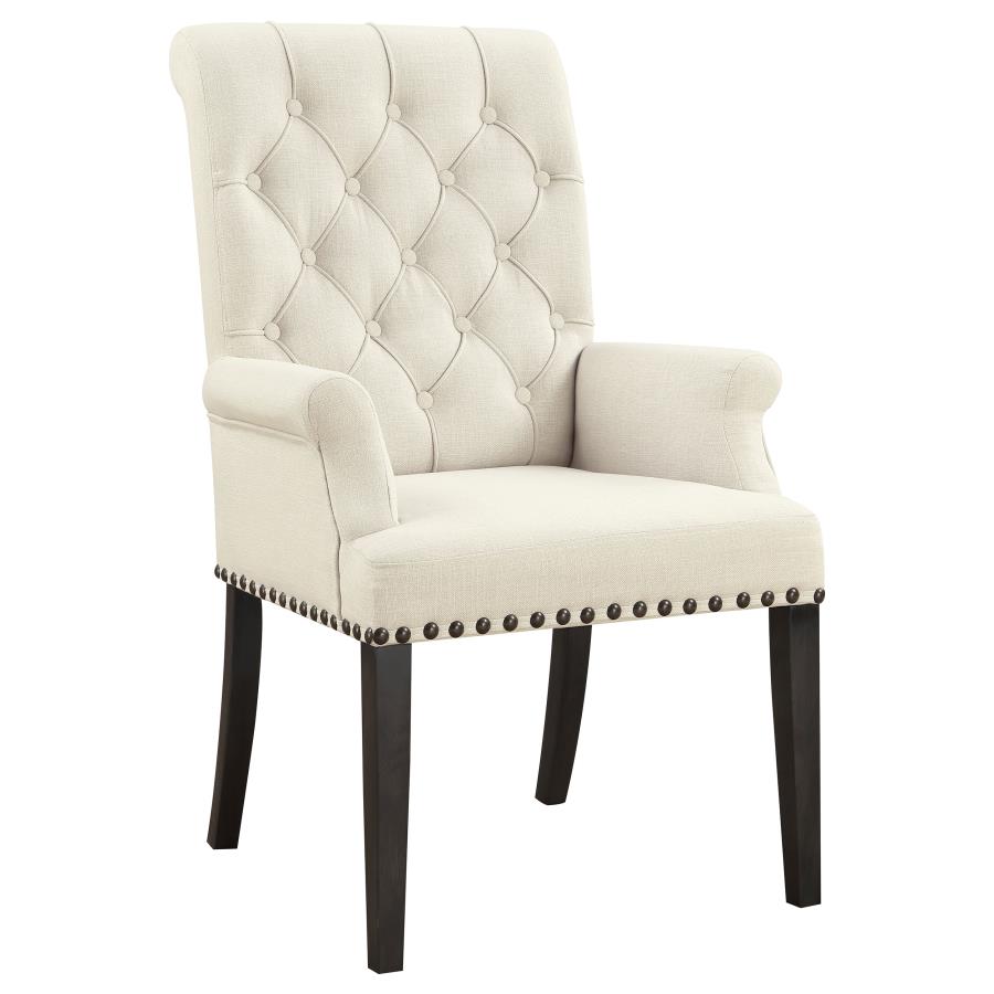 Alana Beige Arm Chair