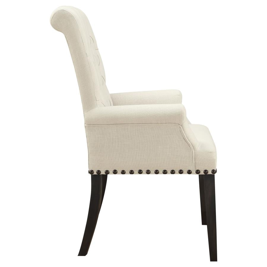 Alana Beige Arm Chair
