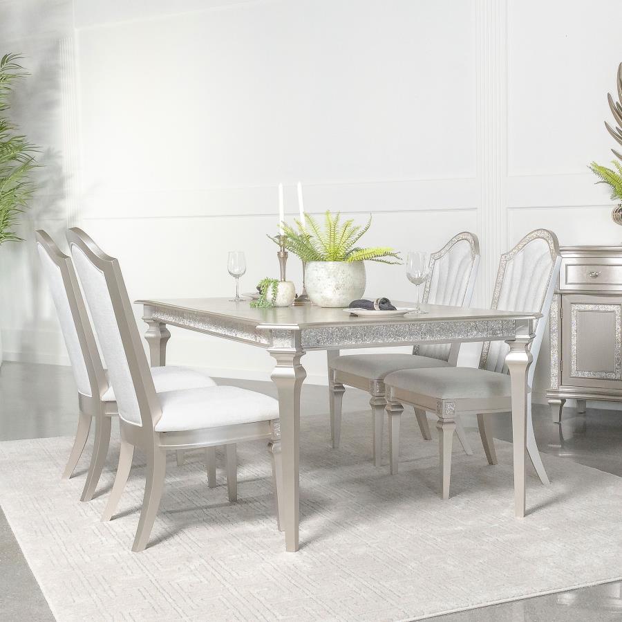 Evangeline Silver 5 Pc Dining Set