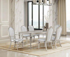 Evangeline Silver 7 Pc Dining Set