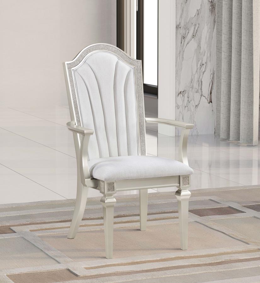 Evangeline Ivory Arm Chair