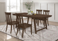 Reynolds Brown 5 Pc Dining Set
