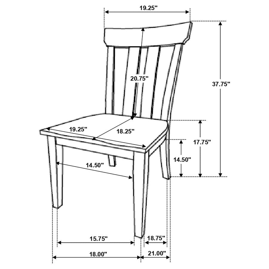 Reynolds Brown Side Chair
