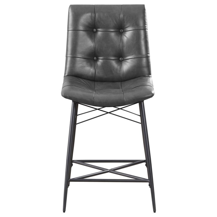 Aiken Black Counter Stool