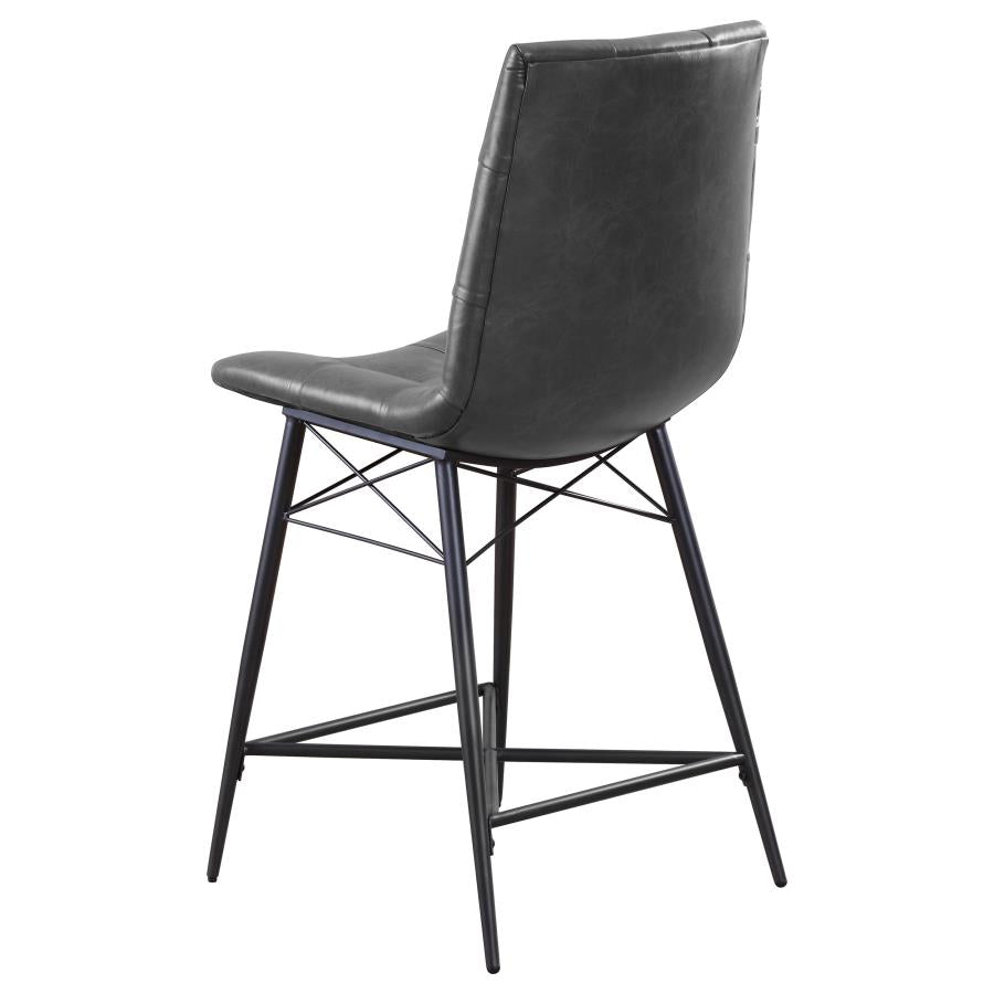 Aiken Black Counter Stool