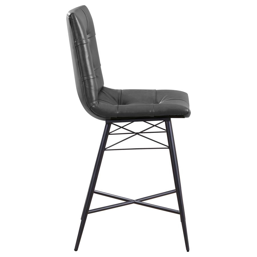 Aiken Black Counter Stool