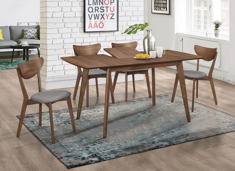 Alfredo Brown 5 Pc Dining Set
