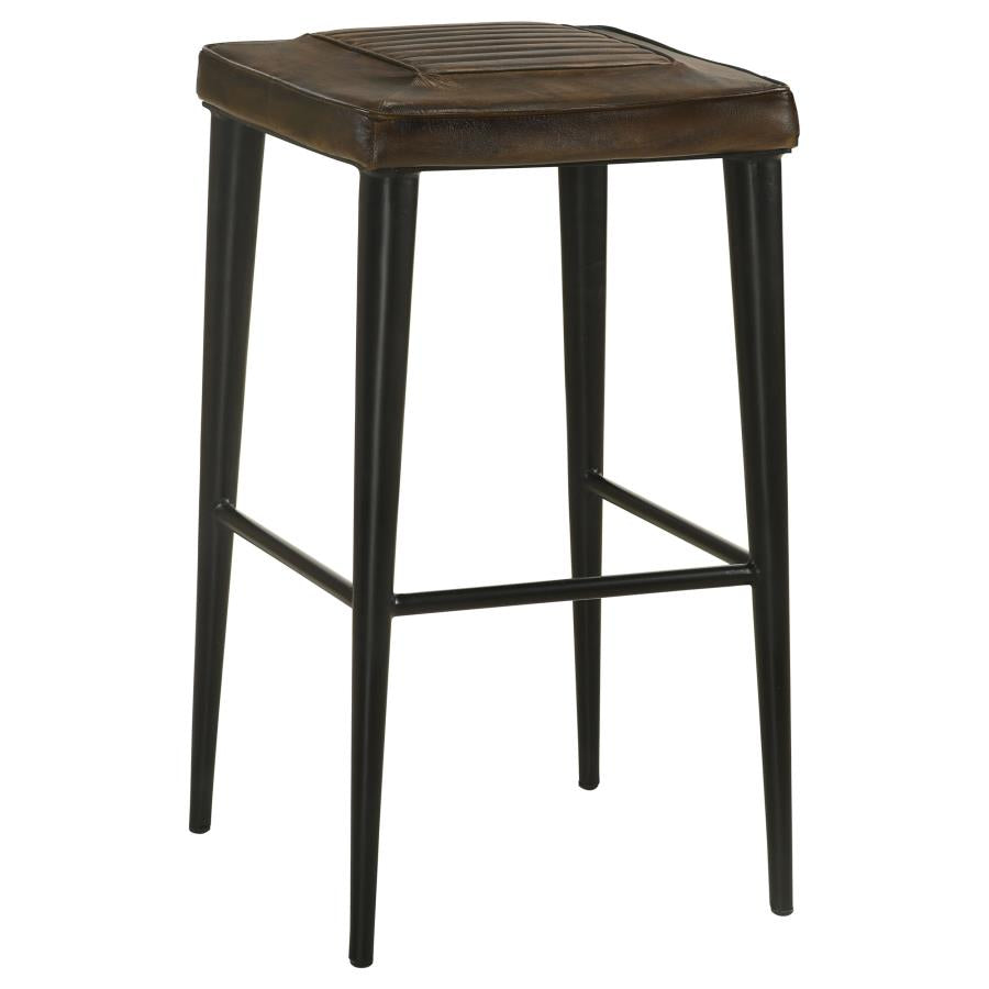 Alvaro Brown Bar Stool