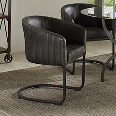 Banner Black Arm Chair