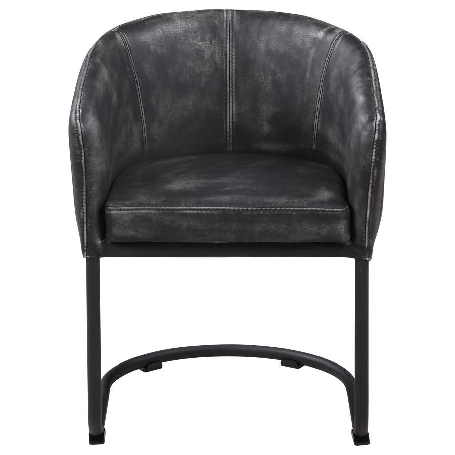 Banner Black Arm Chair