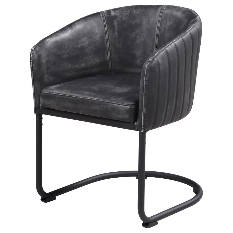 Banner Black Arm Chair