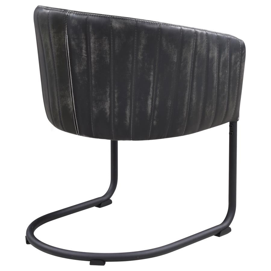 Banner Black Arm Chair