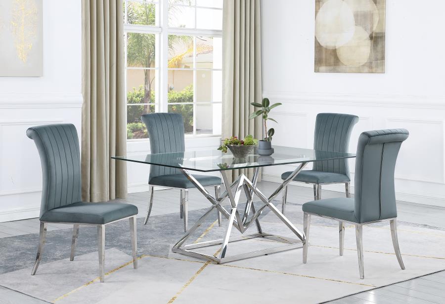 Beaufort Grey 5 Pc Dining Set