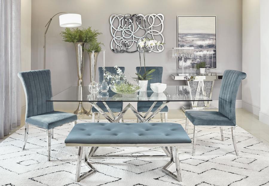 Beaufort Grey Side Chair