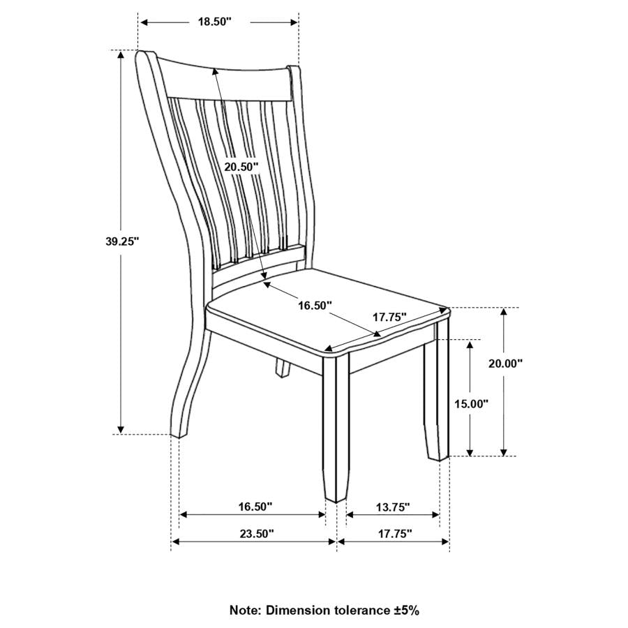 Kingman White Side Chair
