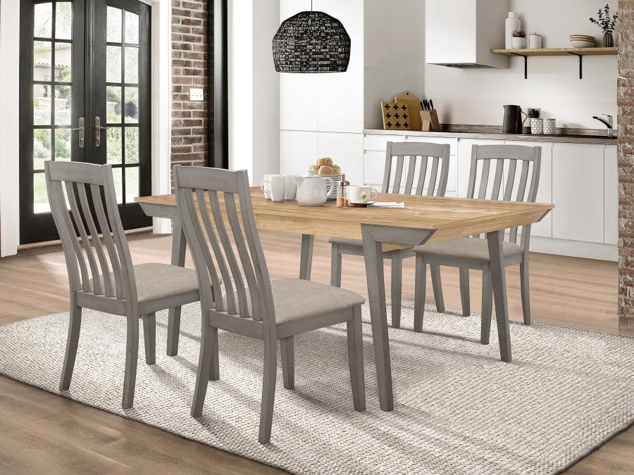 Nogales Grey 5 Pc Dining Set