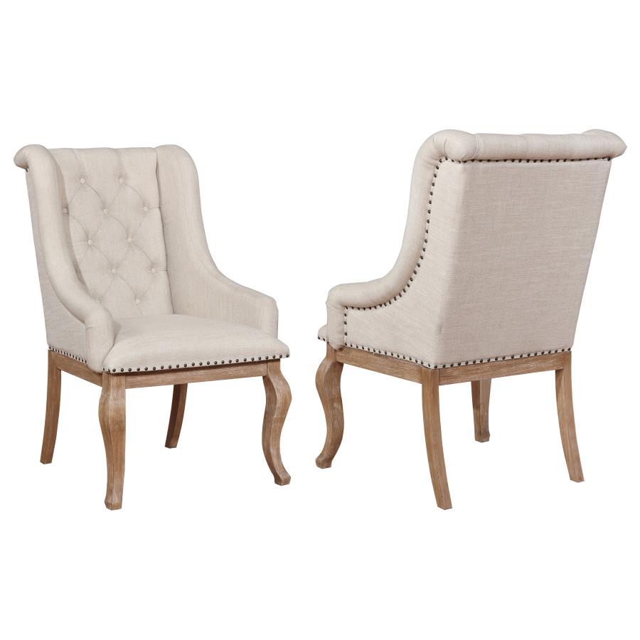 Brockway Ivory Arm Chair