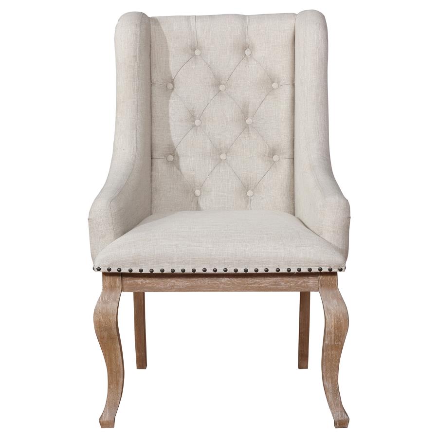 Brockway Ivory Arm Chair