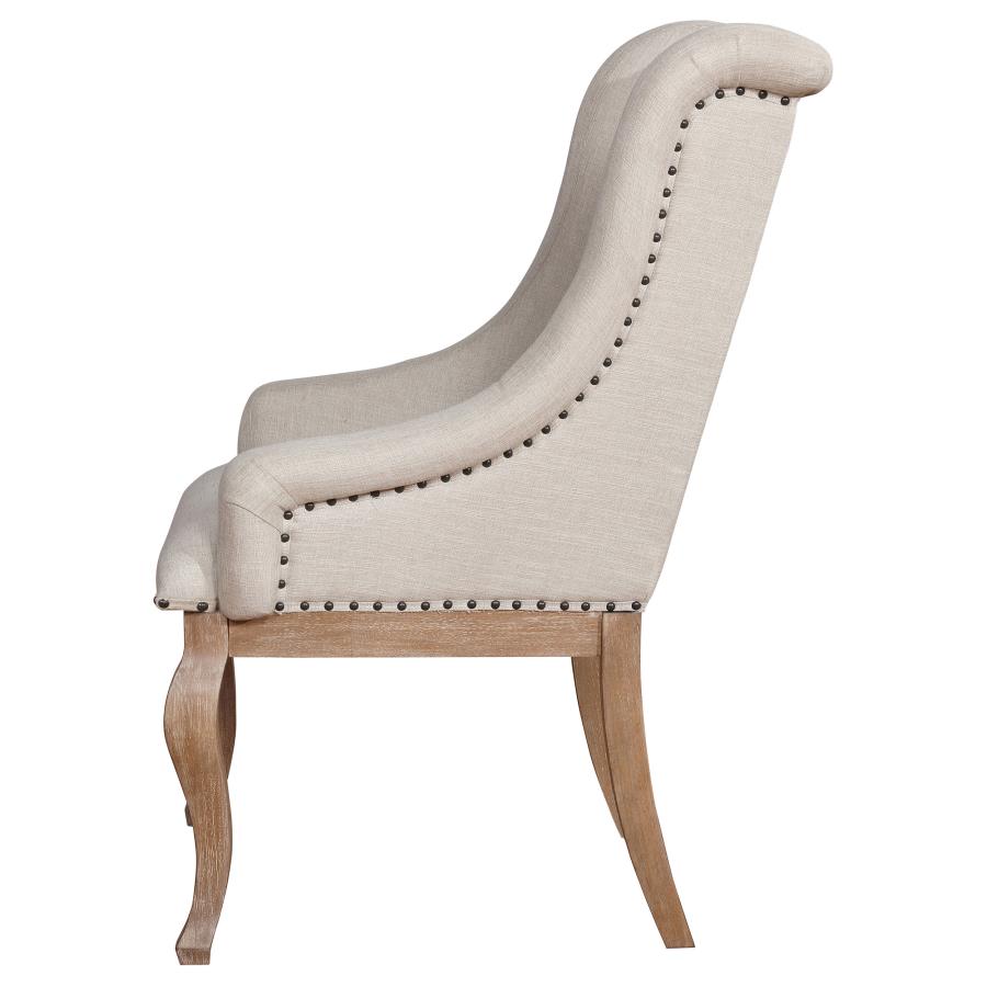 Brockway Ivory Arm Chair