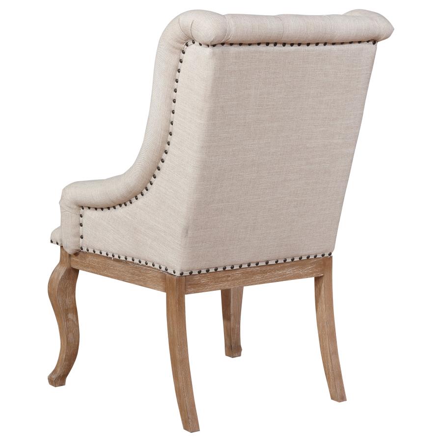 Brockway Ivory Arm Chair