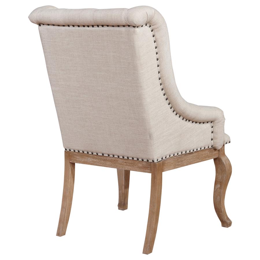Brockway Ivory Arm Chair