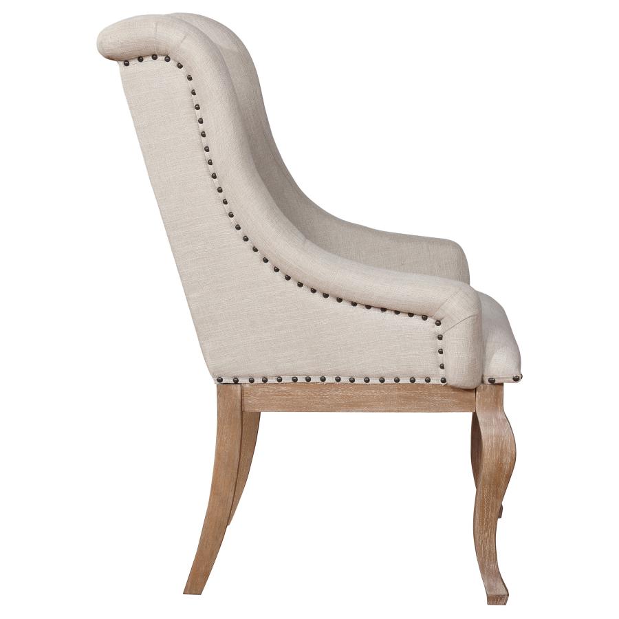 Brockway Ivory Arm Chair