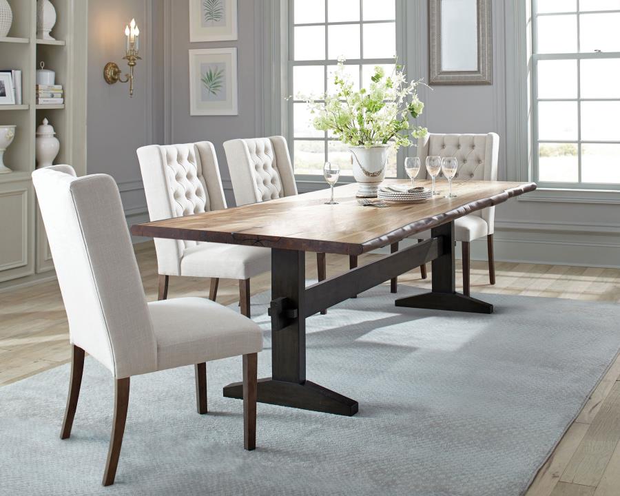Bexley Brown 5 Pc Dining Set