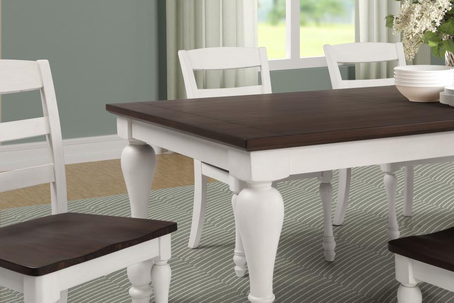 Madelyn White 7 Pc Dining Set