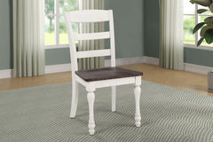 Madelyn White Side Chair