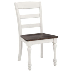 Madelyn White Side Chair