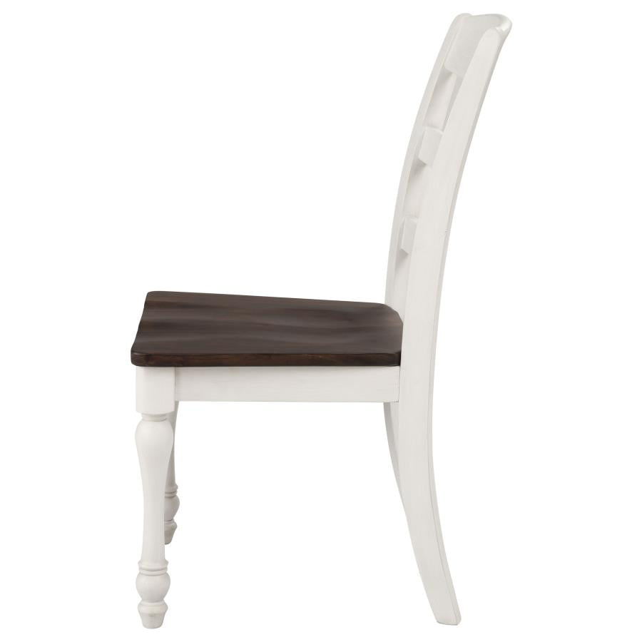 Madelyn White Side Chair