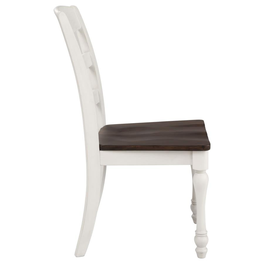 Madelyn White Side Chair