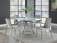 Irene Grey 5 Pc Dining Set