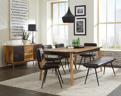 Partridge Brown 6 Pc Dining Set