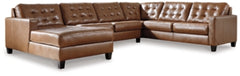 Baskove 4-Piece Sectional with Chaise - 11102S1