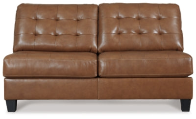 Baskove Armless Loveseat