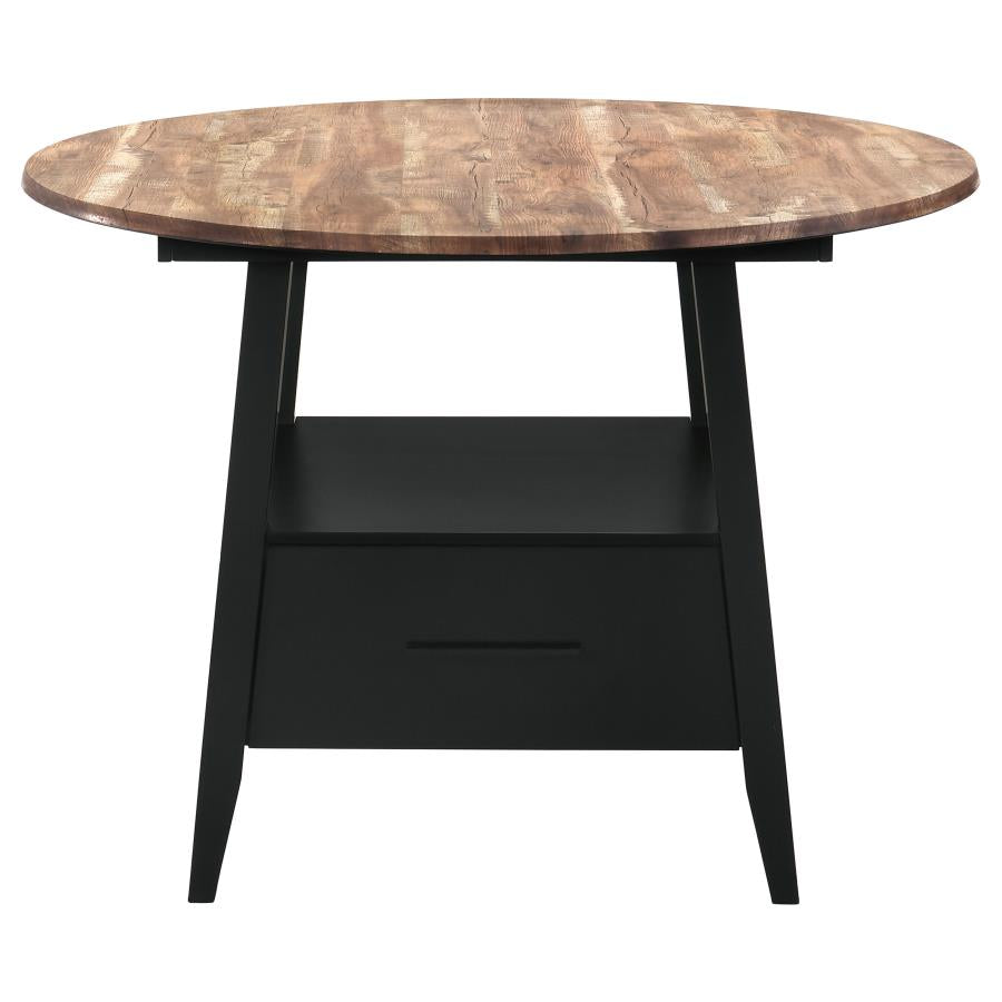 Gibson Black 5 Pc Counter Height Dining Set
