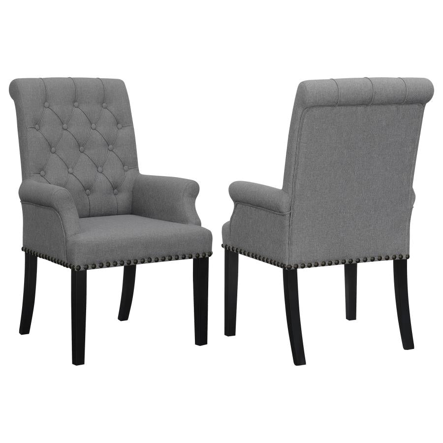 Alana Grey Arm Chair