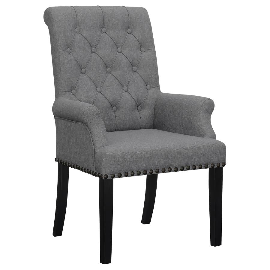 Alana Grey Arm Chair