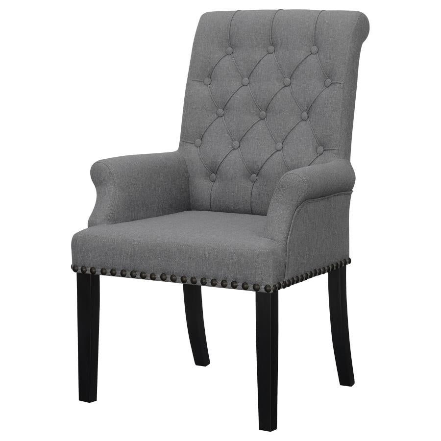 Alana Grey Arm Chair