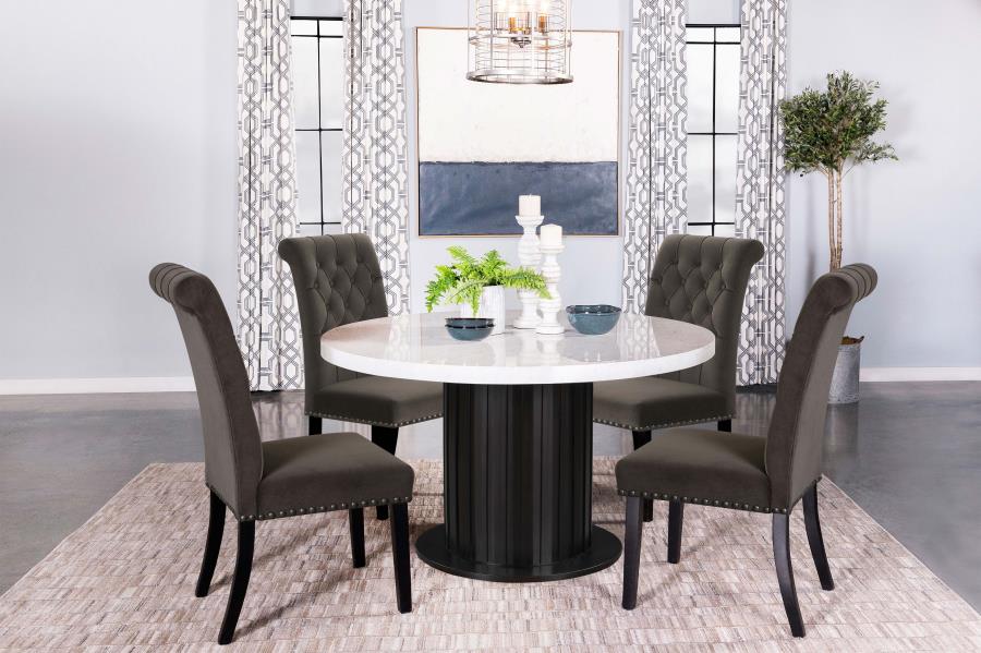 Sherry Brown 5 Pc Dining Set