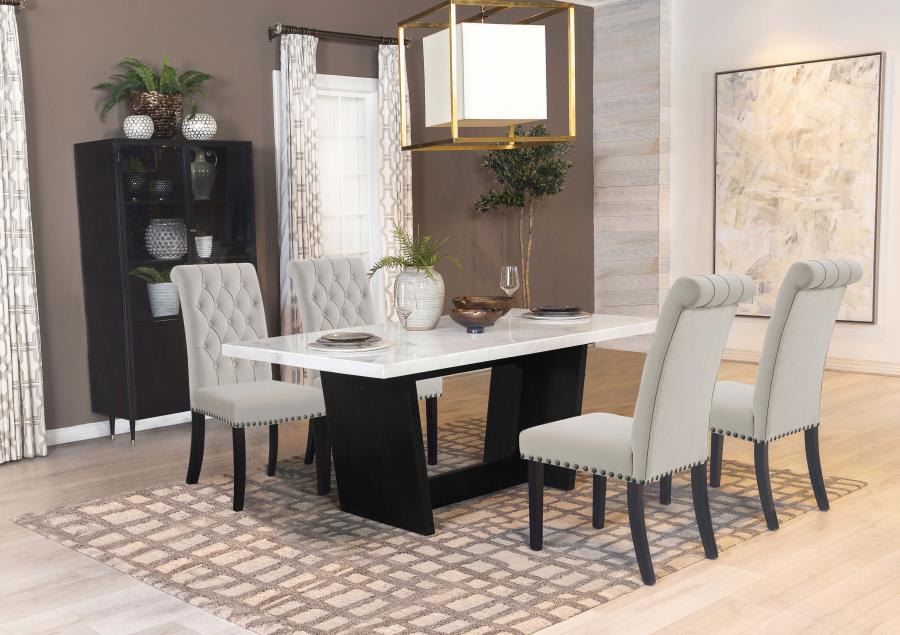 Sherry Grey 5 Pc Dining Set