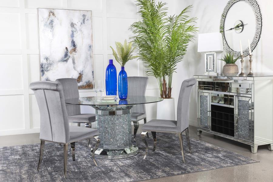 Ellie Grey 5 Pc Dining Set