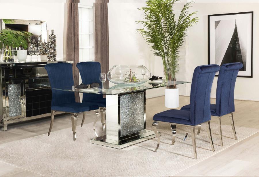 Marilyn Blue 5 Pc Dining Set