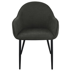 Emma Black Arm Chair
