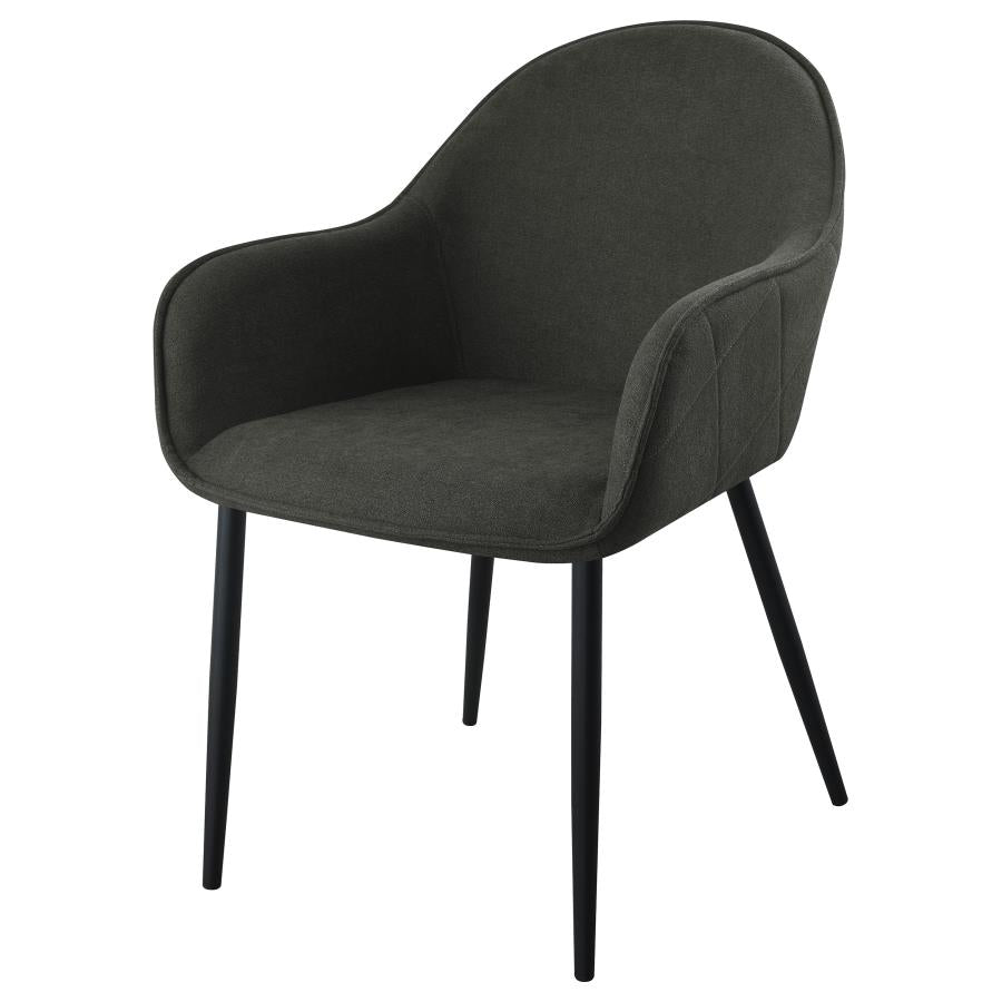 Emma Black Arm Chair