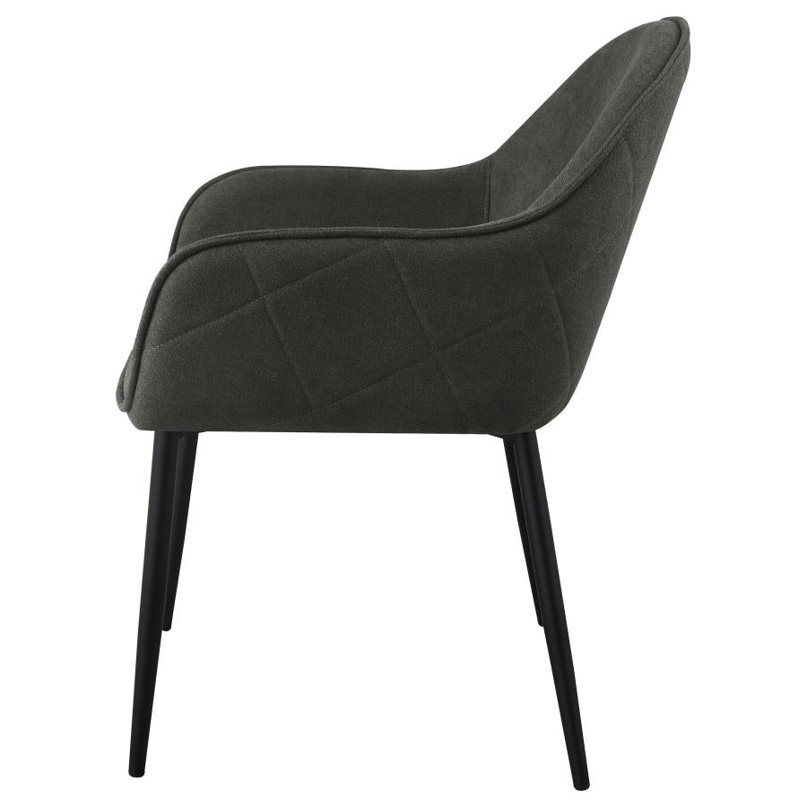 Emma Black Arm Chair
