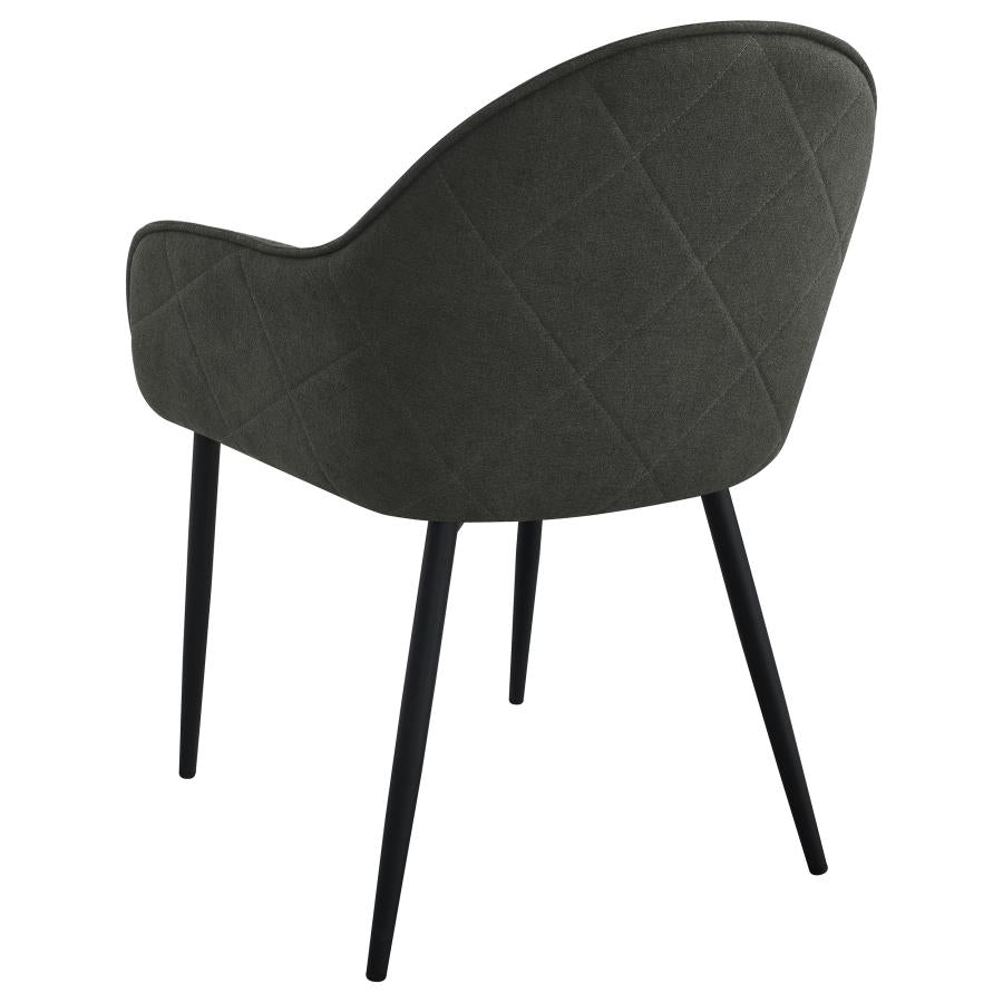 Emma Black Arm Chair