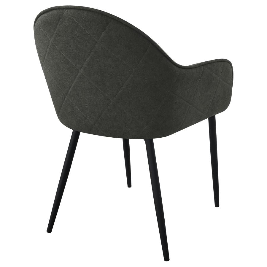 Emma Black Arm Chair
