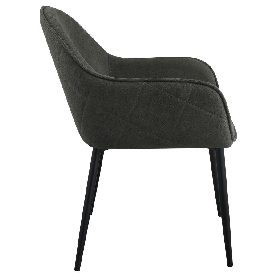 Emma Black Arm Chair